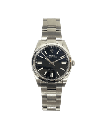 Rolex Oyster Perpetual 124300 Bright Black Dial Jan 2024