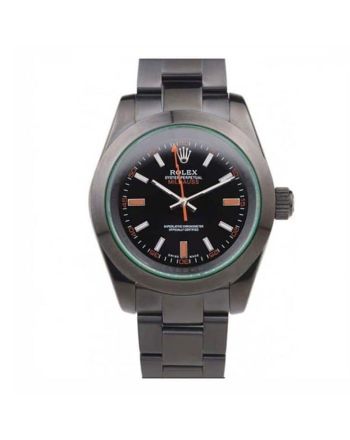 Rolex Milgauss Pro-Hunter Tinted Green Saphire Black Dial PRL05090290 Men Watch 40MM