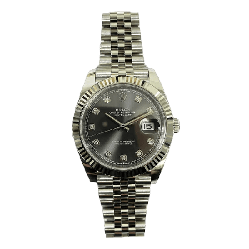 Rolex Datejust 126334 Slate Diamond Dial Jan 2021